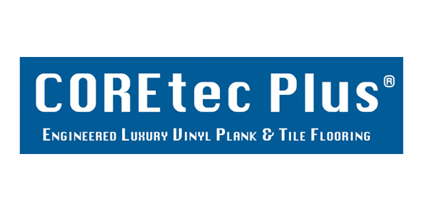 Coretec Plus LVT Logo with Pure White Background